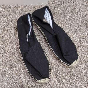 Soludos Black Espadrille Sandals